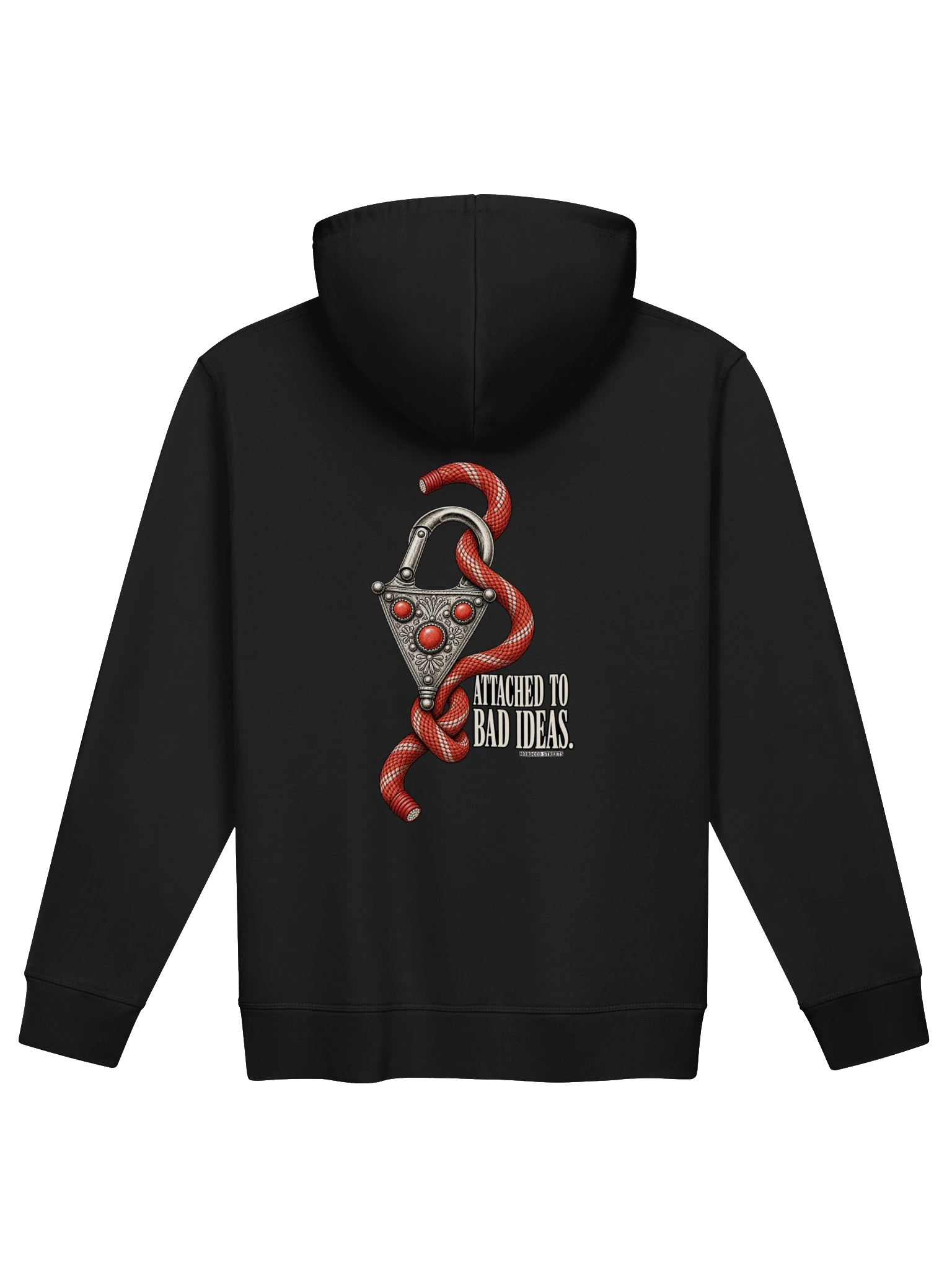 Attached to Bad Ideas — Organic blend hoodie