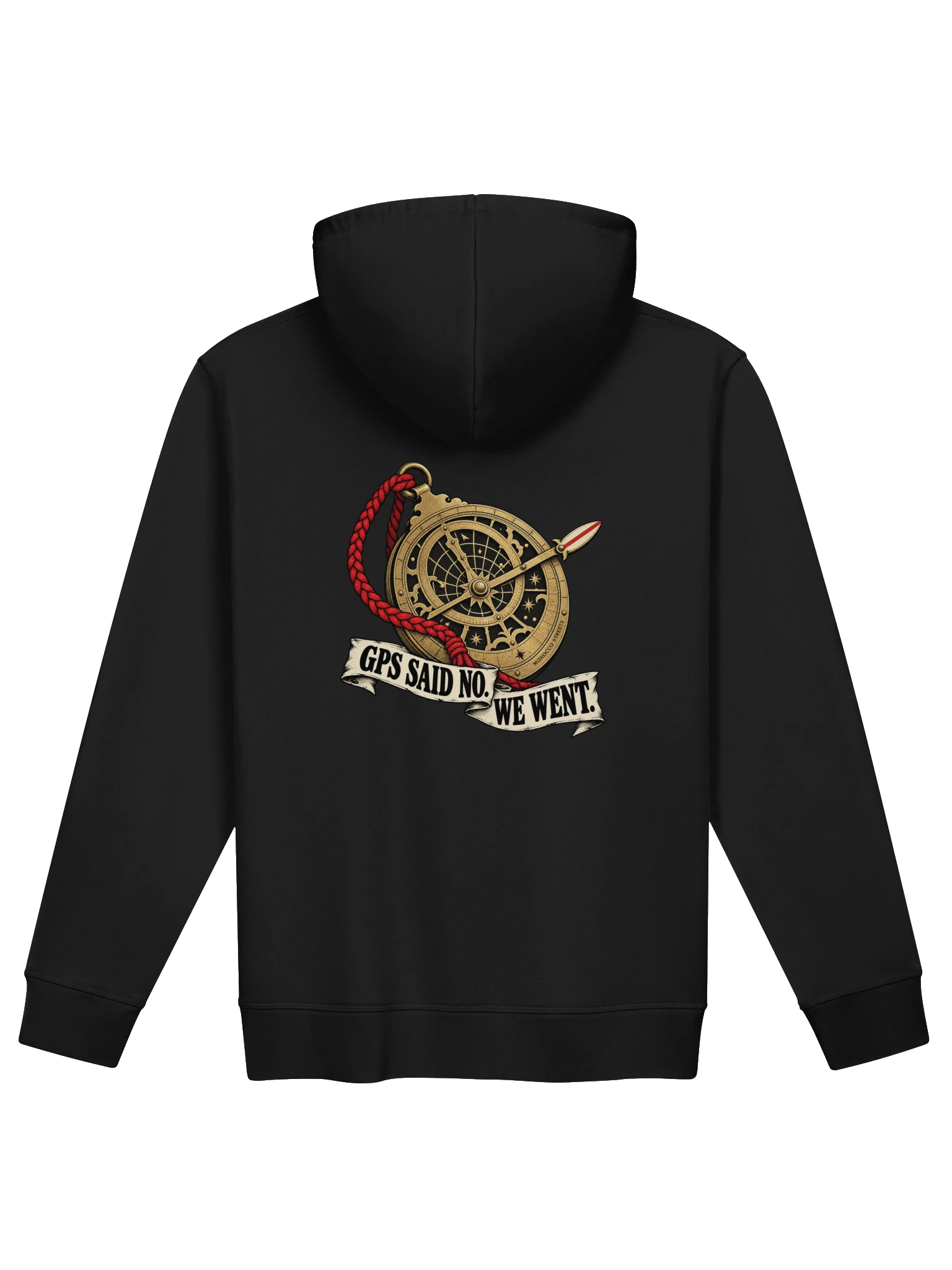 GPS Said No — Organic blend hoodie