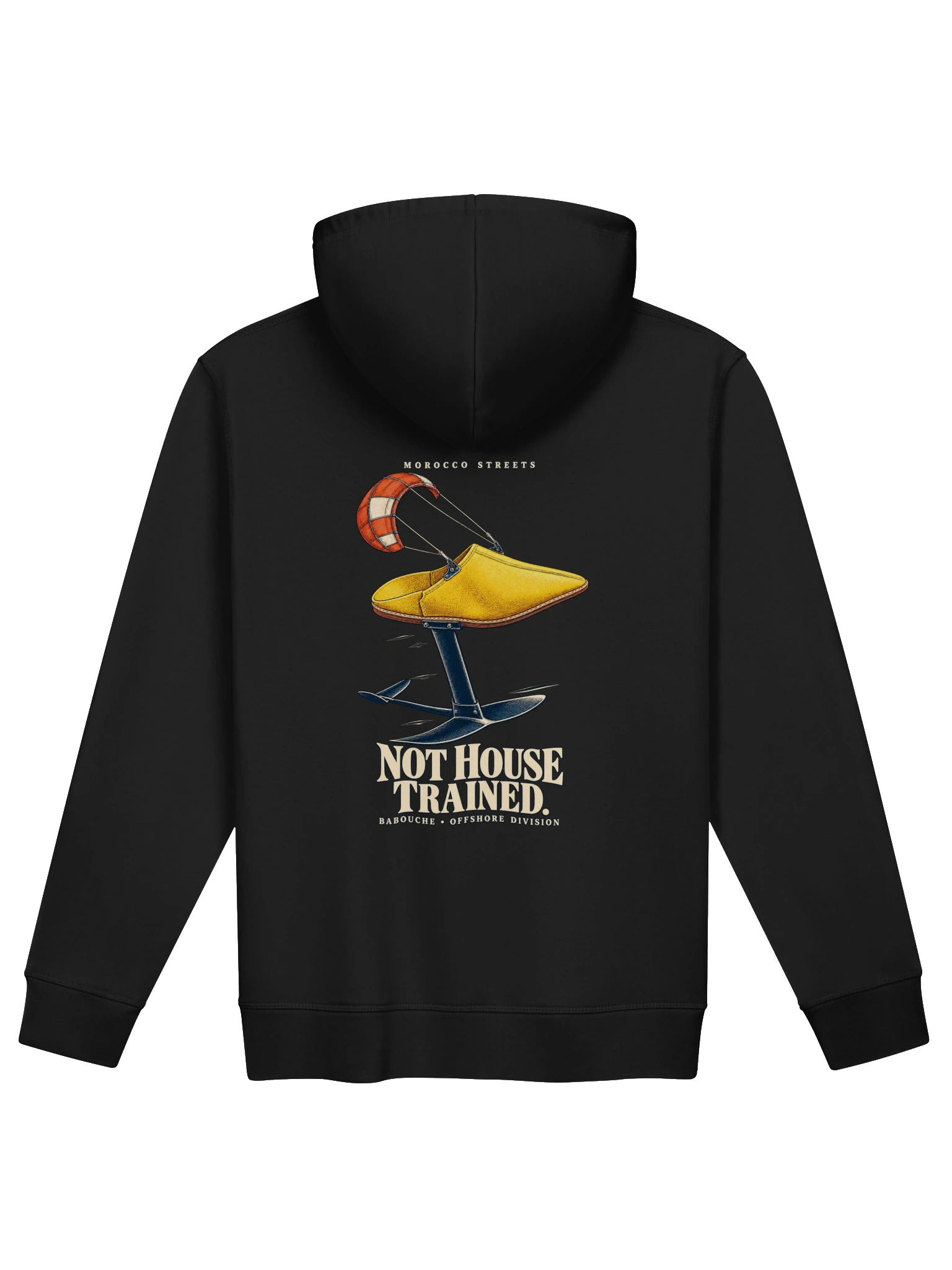 Not House Trained — Organic blend hoodie