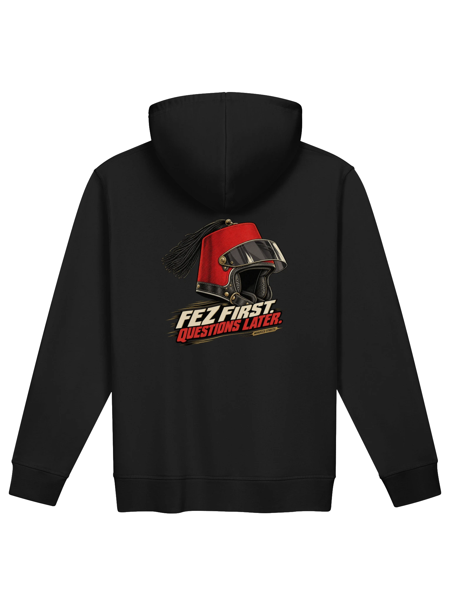 Fez First — Organic blend hoodie