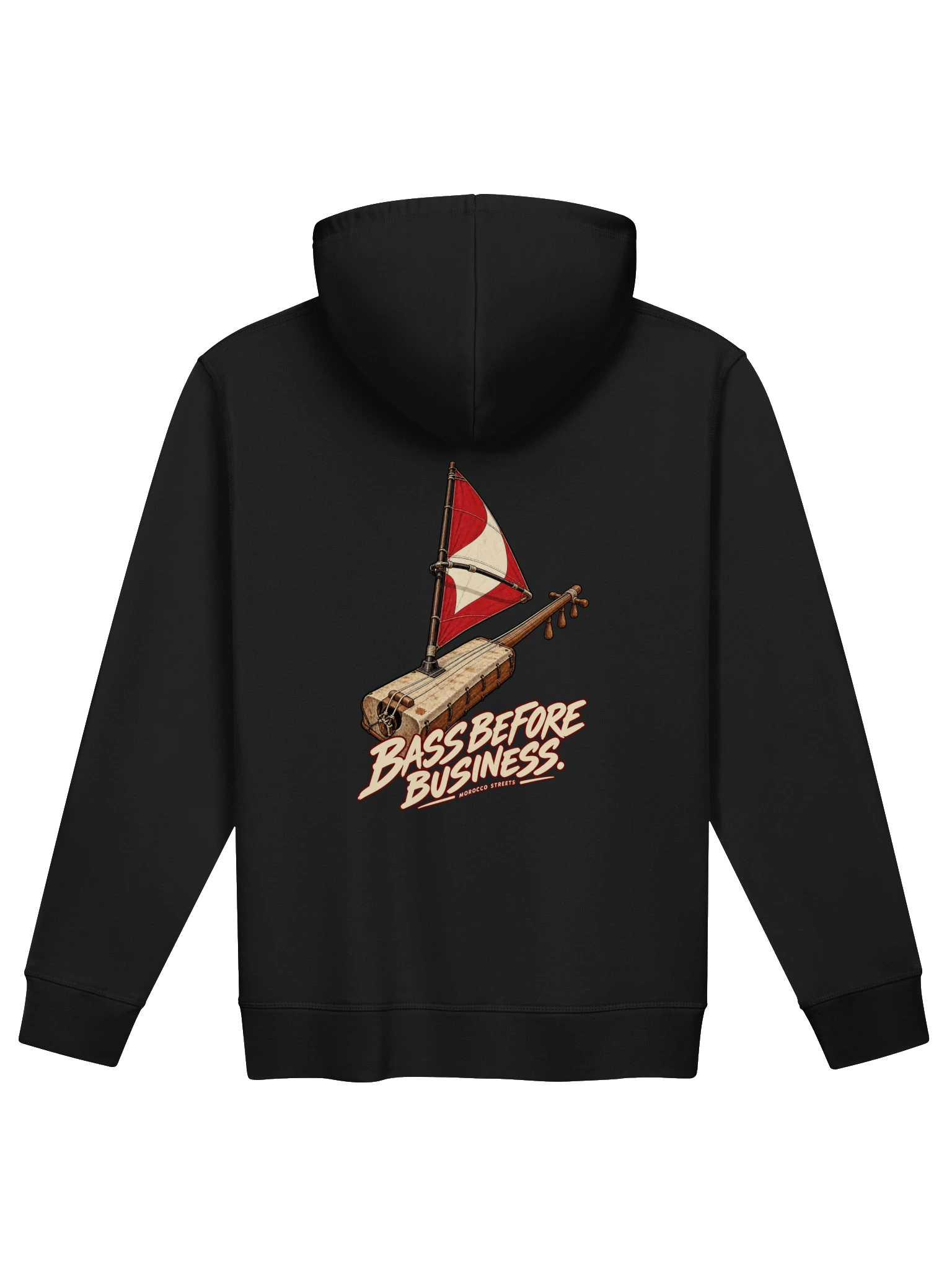 Bass Before Business — Organic blend hoodie