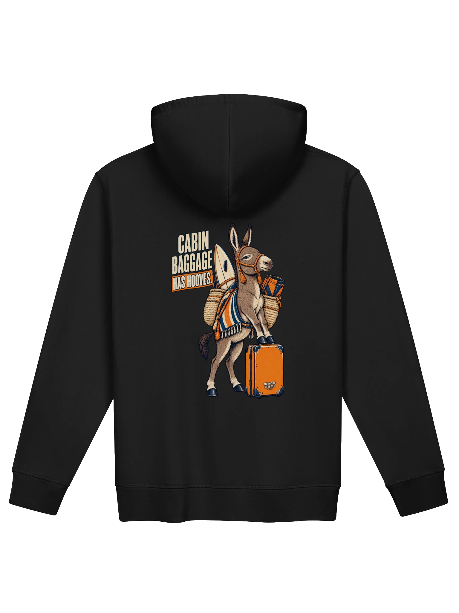 Cabin Baggage Has Hooves — Organic blend hoodie