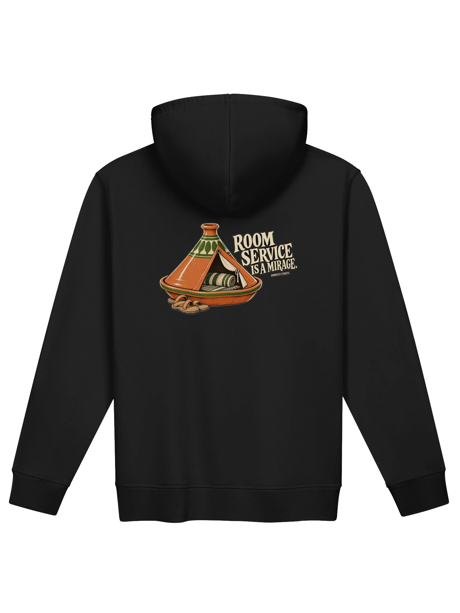 Room Service Is a Mirage — Organic blend hoodie