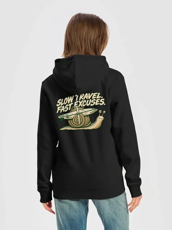 Slow Travel — Bluza z mieszanki bawełny organicznej