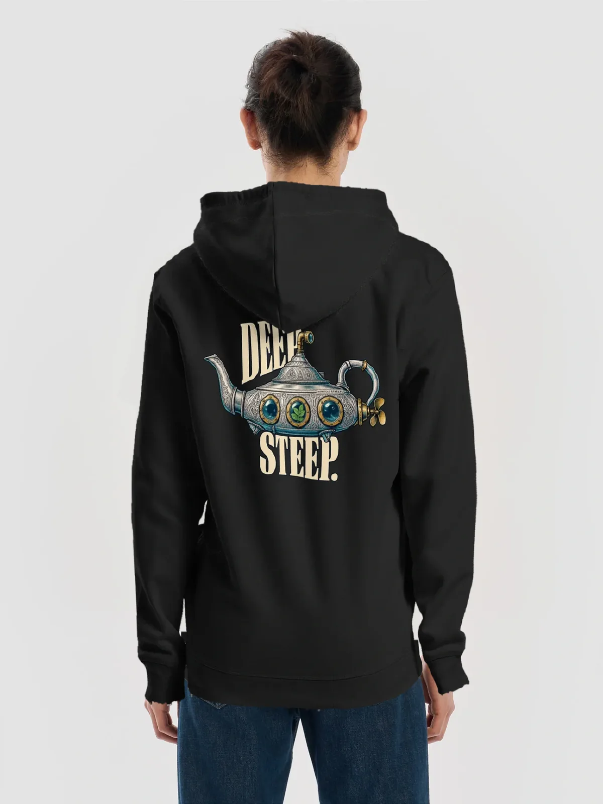 Deep Steep — Black, Man · Back view