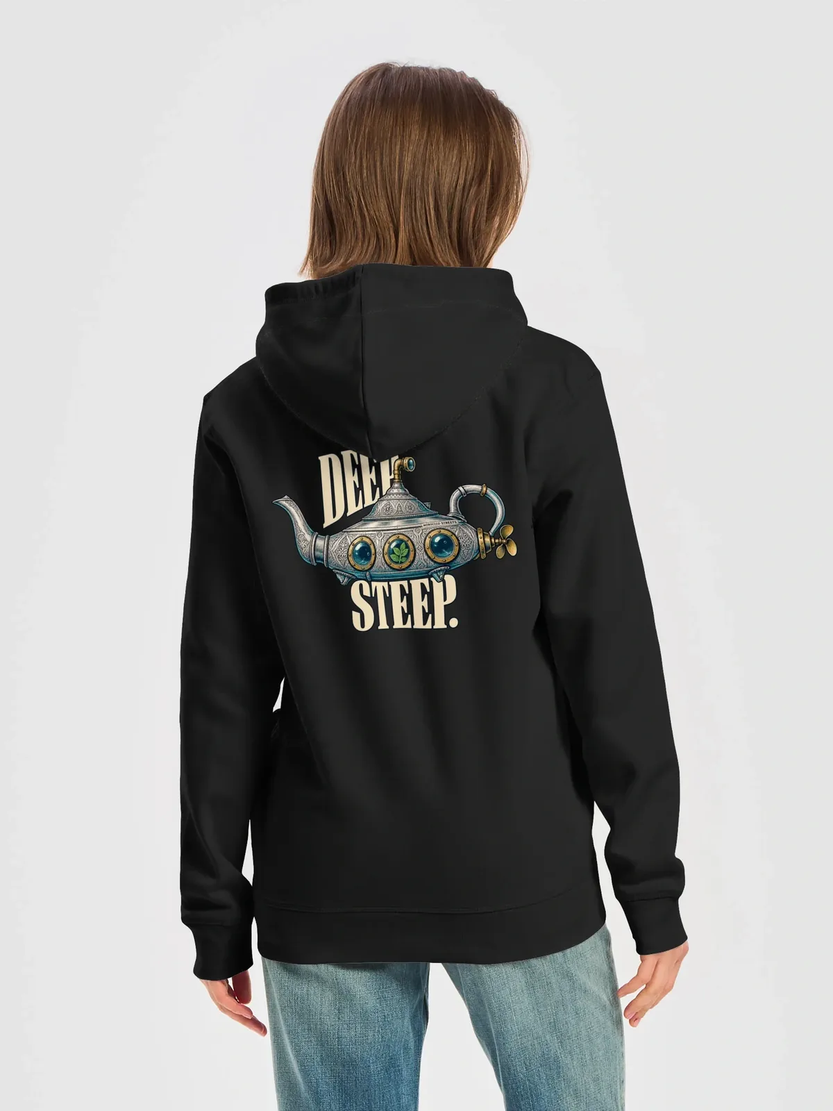 Deep Steep — Black, Woman · Back view
