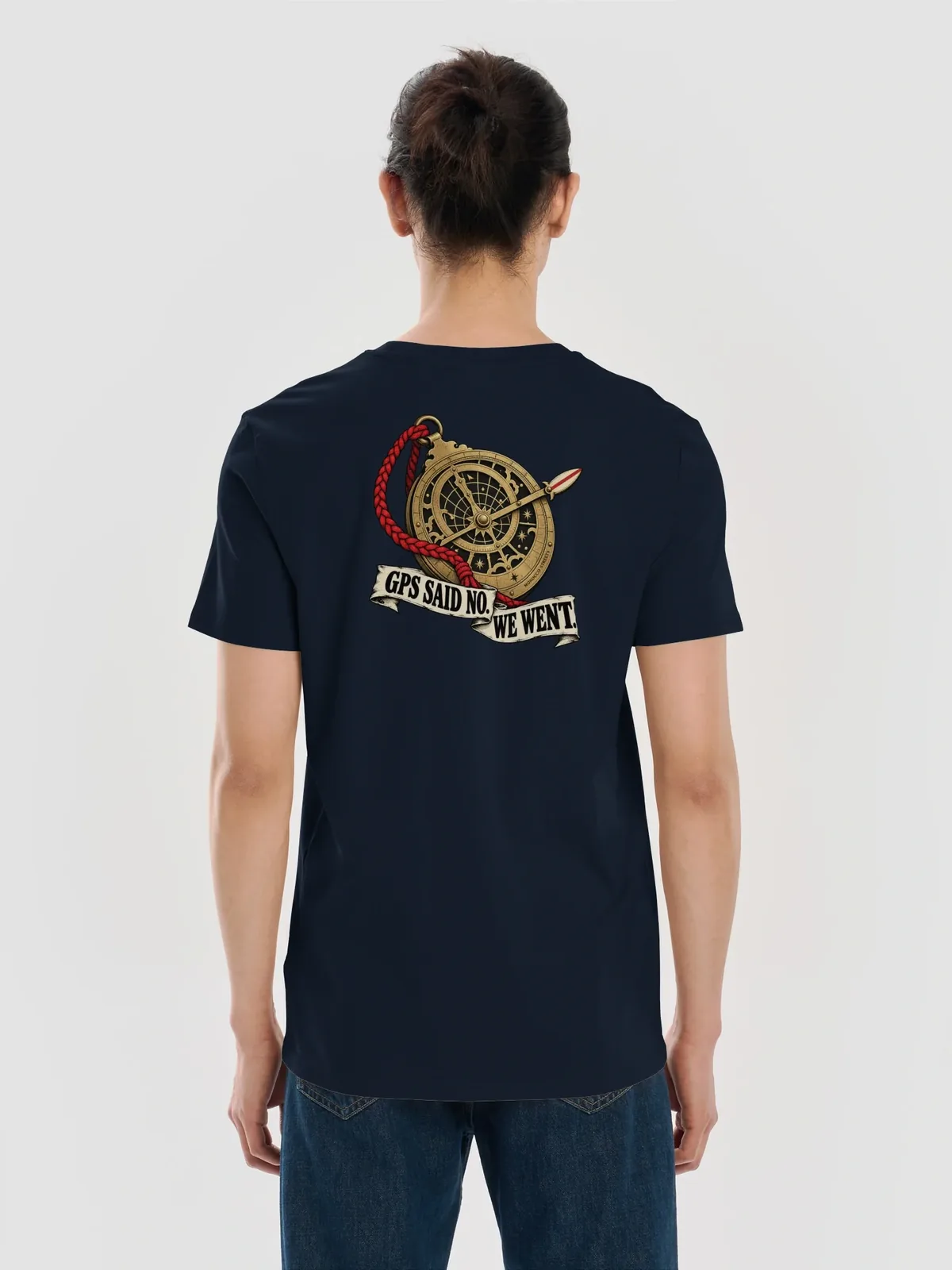 GPS Said No — Blu navy, Uomo · Vista posteriore