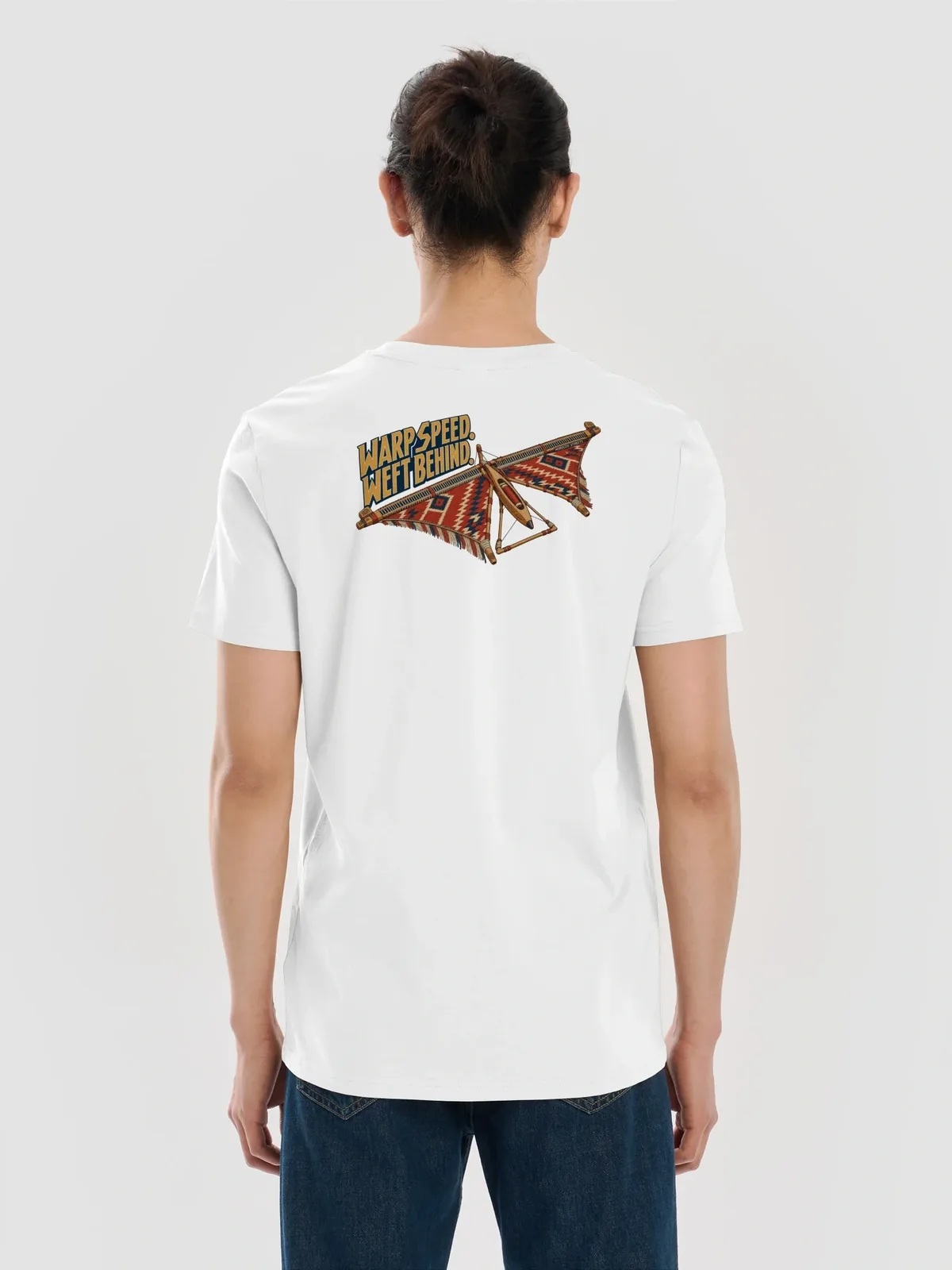 Warp Speed — Vit, Man · Baksida