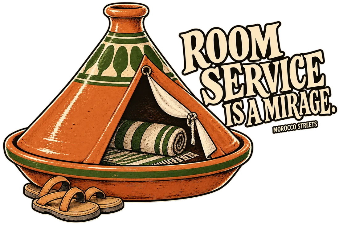 Room Service Is a Mirage — ROOM SERVICE IS A MIRAGE.
