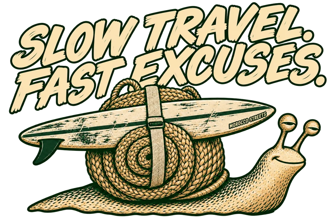 Slow Travel — SLOW TRAVEL. FAST EXCUSES.