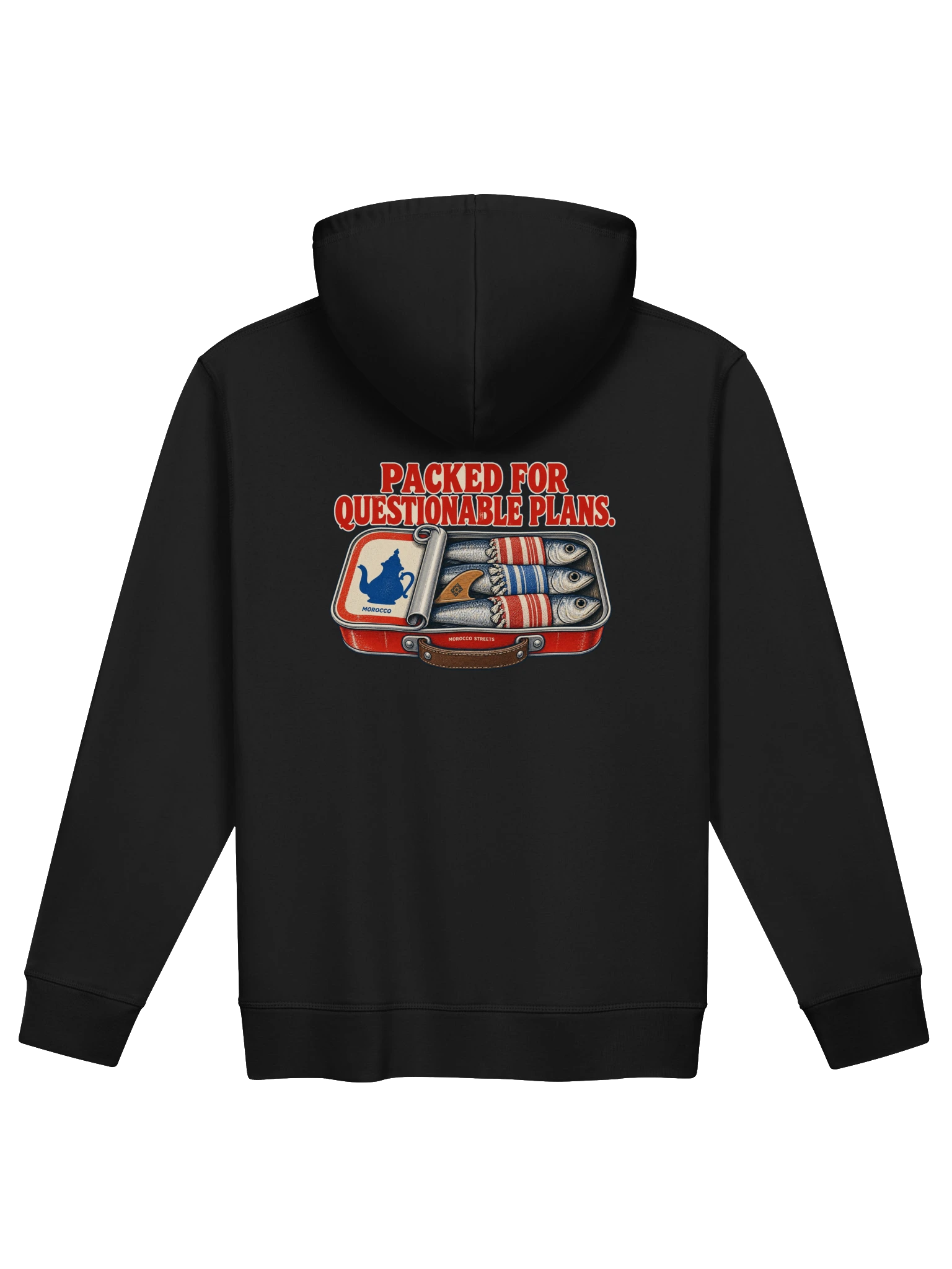 Questionable Plans — Organic blend hoodie